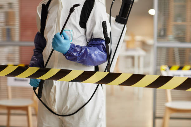 Professional Unattended Death Cleanup technician working in Driscoll, TX